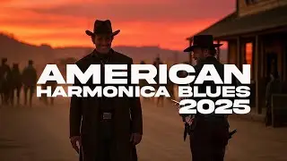 AMERICAN HARMONICA BLUES - 1 Hour of American Traditional for Fun and Chill Music of 2025 - NCMZ