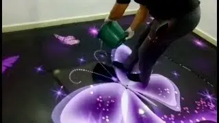 طريقة وضع  الإيبوكسي الشفاف  على صورة ثري دي بالتفصيل epoxy resin