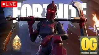 🔴LIVE - Fortnite OG Season 7 + Ice Storm Event Countdown!