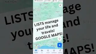 Key to Organized Adventures: Google Maps Lists! #shorts #rvlife