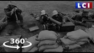 VIDÉO 360 - Centenaire de l'armistice : plongée au coeur de la guerre 14-18 avec les Poilus