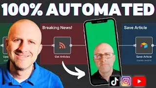 Turn ANY Article Into Viral Breaking News Videos (Greenscreen Effect)