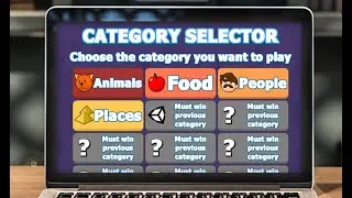 Trivia Quiz - Category grid mode features