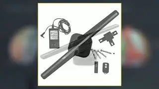 Utorch FY3D - Z1 Holographic Display LED Fan Advertising Machine AC 100 - 240V
