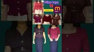 mizo trendy tops meesho 🎀 mizo simple tops from Meesho 🎀 meesho tops haul #mizotrends #meesho #tops