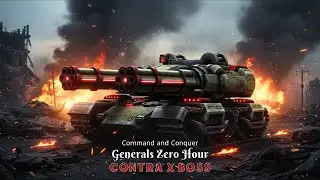 C&C Generals Zero Hour Contra X | Grand China BOSS Tank v6 Безумный ИИ &ndash; Эпическая битва с боссами