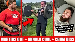 Arnold Schwarzenegger Strict Curl Attempt!! + Martins Licis OUT of 2020 WSM + Bumstead Disses Breon