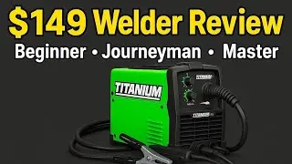 Titanium Easy-Flux 125 Welder For Beginners &bull; Journeymen &bull; Masters 