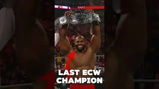 When Ezekiel Jackson was THE LAST ECW CHAMPION #wwe #wrestling #shorts