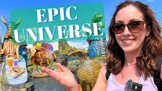 Epic Universe Day 1 | Part 1 | Fantastic Dining & Incredible Rides