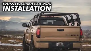 Full-Height TRUSS Overland Bed Rack Install Using Factory Rails | upTOP Overland