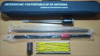 Chelegance MC-750: Portable HF GP Antenne (6 - 40m) - 