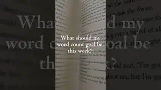 Weekly Writing Goals 1/11 #2026 #2026writing #teenauthor #viral #fypシ #fypシ゚viral #fy