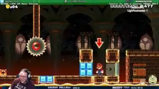 Epic SMM Races: Juzcook vs UghRochester (ft. ChrisG_Games, OsuMarioKartMan, and troll)