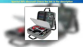 Best Seller Audio Mixer Bag Compact Audio DJ Mixer Case with Adjustable Storage Scratch-Resistant S