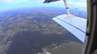 Sytuacja niebezpieczna w skoku Static line - direct bag.