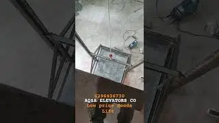 Low price Goods lift | Goos Elevators| Aqsa Elevators co | #shorts #goodslift #homeelevator