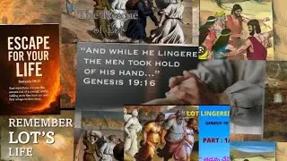 Bible Class  43. Do not Linger. Genesis 19:16. 