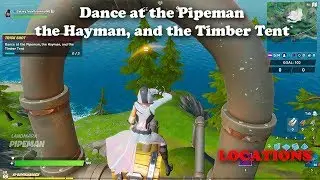 Dance at the Pipeman, the Hayman, and the Timber Tent - LOCATIONS