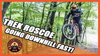 Trek Roscoe 8 at the Bike Park is FAST!