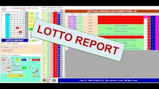 Lotto Report - modulo 071 del software PremiereBox - Tipizzare i numeri