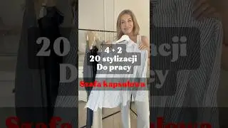 4 g&oacute;ry + 2 doły , Szafa kapsułowa do pracy #style #moda #stylistka #fashion #otd #outfit #capsule #