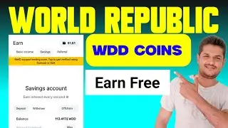 World Republic Wallet AirAirdrop || New Crypto Loot Offer Today || Online Earning App || Fre Airdrop
