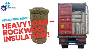 Rockwool Insulation Roll Consignment Offloading | High Temp Thermal Insulation &ndash; Kenworks Ventures