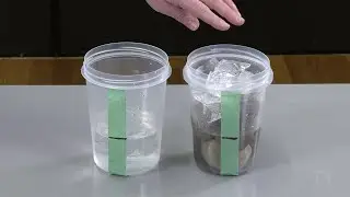 Evidence for Climate Change: Melting Ice Demonstration