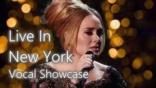 Adele Live In New York City - Showcase (C#3-G#5)