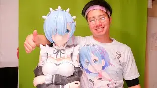 【1/1スケール等身大】レムが家にやって来た！Re:ゼロから始める異世界生活【アニメリゼロ胸像フィギュア】