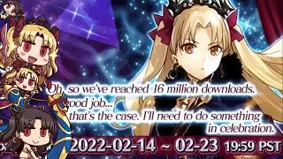 FGO 16 MILLION DOWNLOAD CAMPAIGN IS FINALLY HERE!!!!