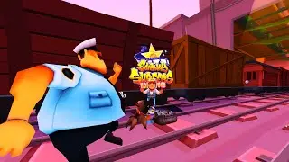 Subway Surfers Hollywood Jake White Outfit Fullscreen (2025) - Gameplay #1 (PC UHD) [4K60FPS]