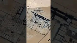 Satellite timelapse of the DWC Dubai World Airport, UAE