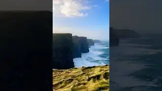 The Cliffs of Moher in Ireland. #ocean #cliffsofmoher #cliffs #ireland #travel