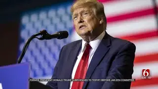 Former President Donald Trump Is Subpoenaed To Testify Before Jan. 6 Committee