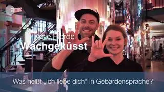 Nadja Bobyleva und Bernhard Piesk im spontanen Interview am Filmset zu 