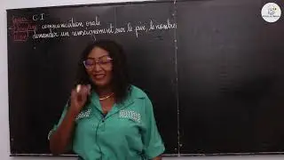 Cours -CI -Français: Communication Orale /Demander un renseignement sur le prix, le nombre/Mme Niang