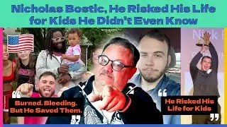 🇺🇸 Local Hero Nicholas Bostic Who Saved 5 Kids From Burning Home #reallifestory #truestory