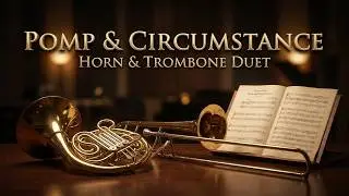 Edward Elgar Pomp and Circumstance easy French Horn and Trombone Sheet Music