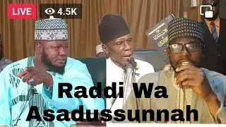 Sheikh Aliyu Abdullahi Adamu || Yayi Raddi Ga Masu Zagin Dr. Idris Abdul'azeez Bauchi Saboda Hassada