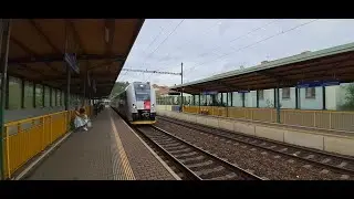 Jízda Vlakem RegioPanter mezi Praha Podbaba - Praha Masarykovo Nádraží