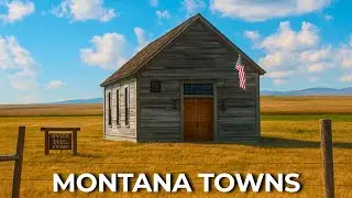 Are These the Most Beautiful Montana Towns? Virtual Tour in 4K
