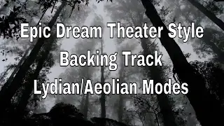 Epic Dream Theater Backing Track, Db Lydian/A Minor/E Minor