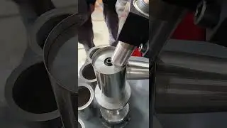 Multifunctional round tube flanging using Flanging Machine Dongsheng Manufacturing.