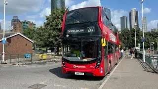 FULL ROUTE VISUAL|Stagecoach London Route 277|Dalston Junction - Crosshabour Asda|11043(SN18 KUK)