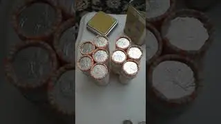 My results from coin roll hunting today! 2022 quarter,2022 dime, 10 rolls 2021 quarters and more ...