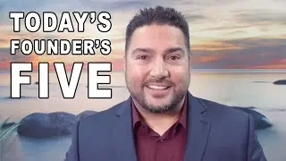 Today's Founder's Five With Julian Dougharty! Talks About How To Utilize The Step Ladder System