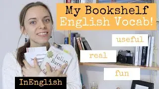 Vlog + English: Books & Reading (vocabulary to speak about books!)