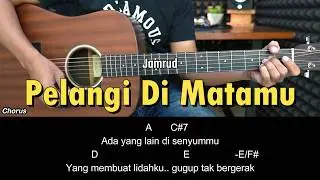 Pelangi Di Matamu - Jamrud | Tutorial Chord Gitar Mudah dan Lirik